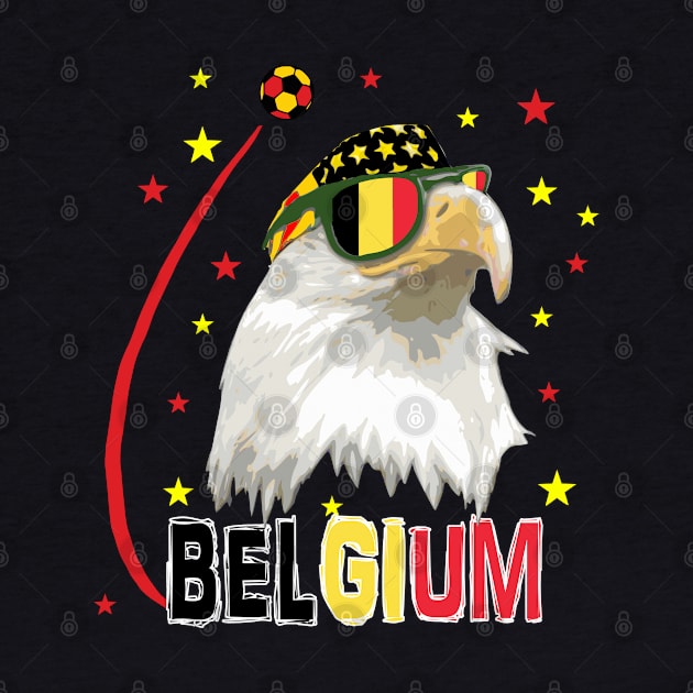 Belgium Soccer T-Shirt by Nerd_art